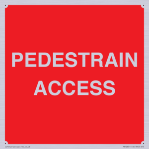 PEDESTRAIN ACCESS